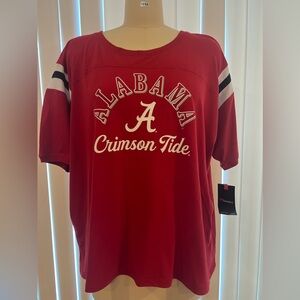 NWT Fanatics Alabama Crimson Tide T-Shirt Size 3X Womens